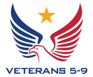 Veterans 5-9 Logo