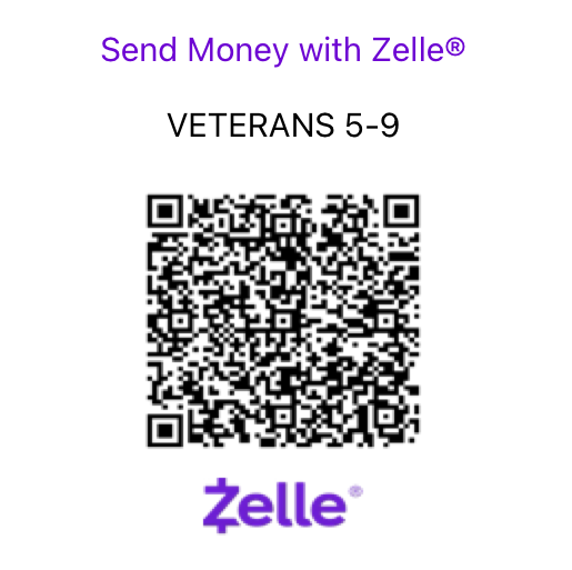 Donate to Veterans 5-9 with Zelle